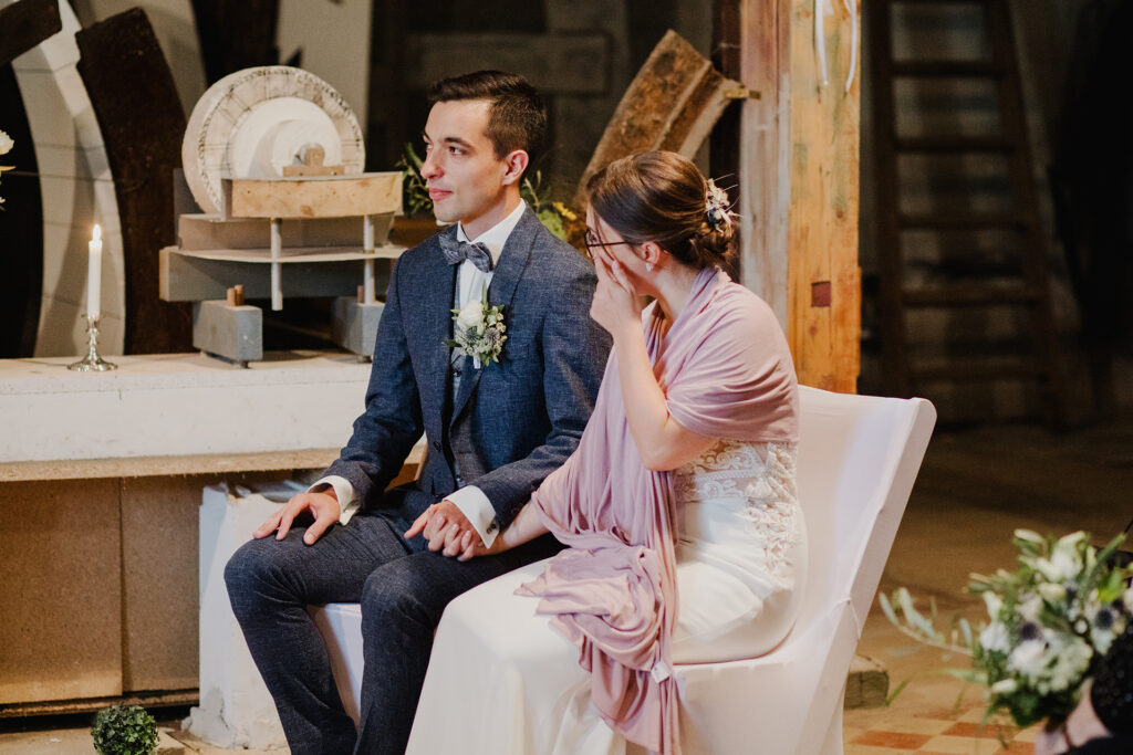 Tränchen bei der Trauung