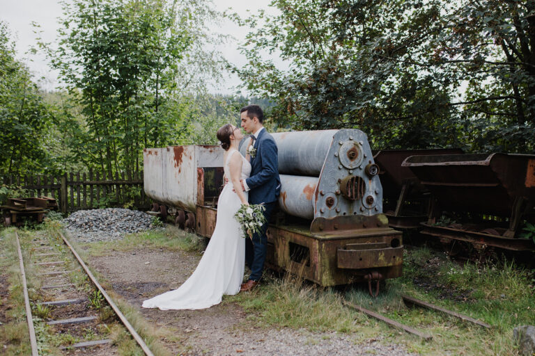 Brautpaar im Ottilie-Schacht