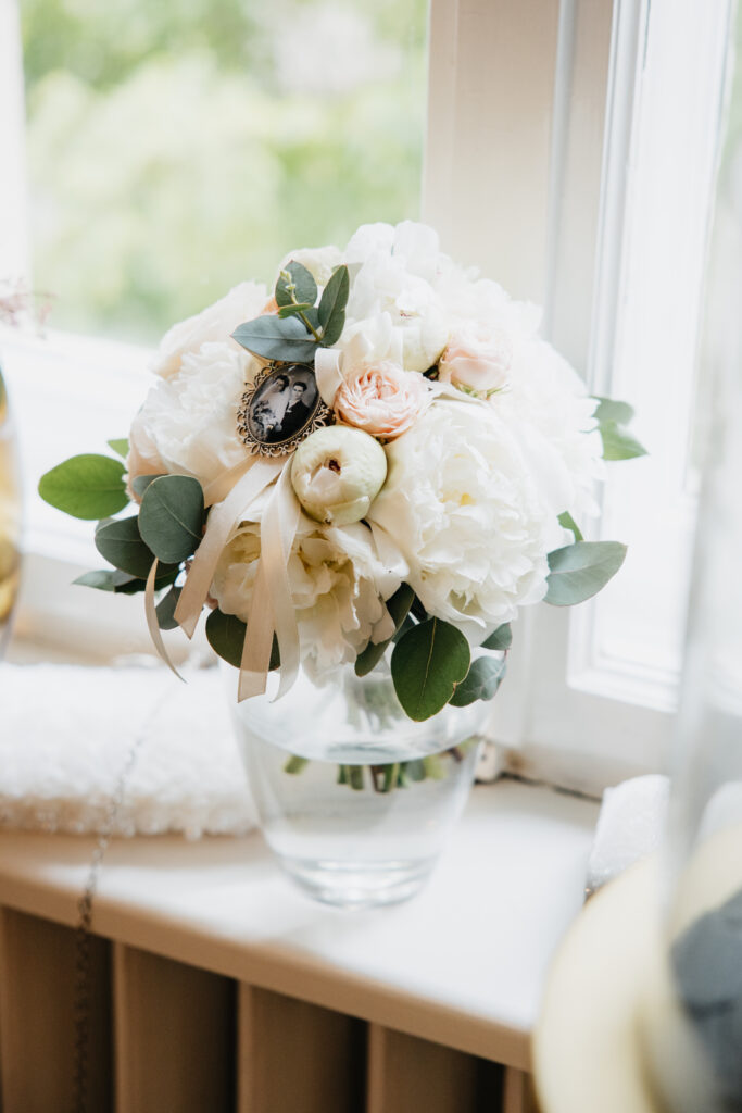 Hochzeit im Le Mariage Quedlinburg Brautstrauß von Floral